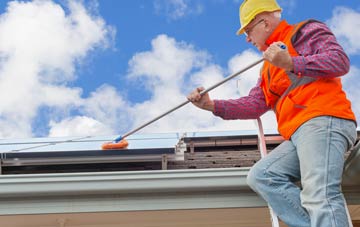 Sanachan soft wash roof cleaning